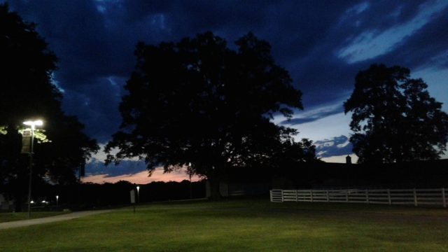 Sunset at Meadow Farm, Birthplace of Secretariat